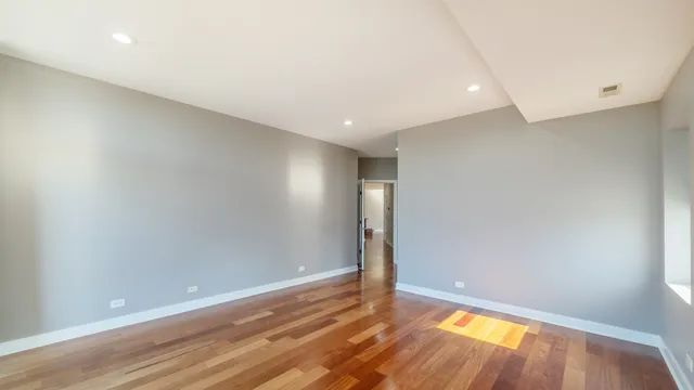 a view of empty room