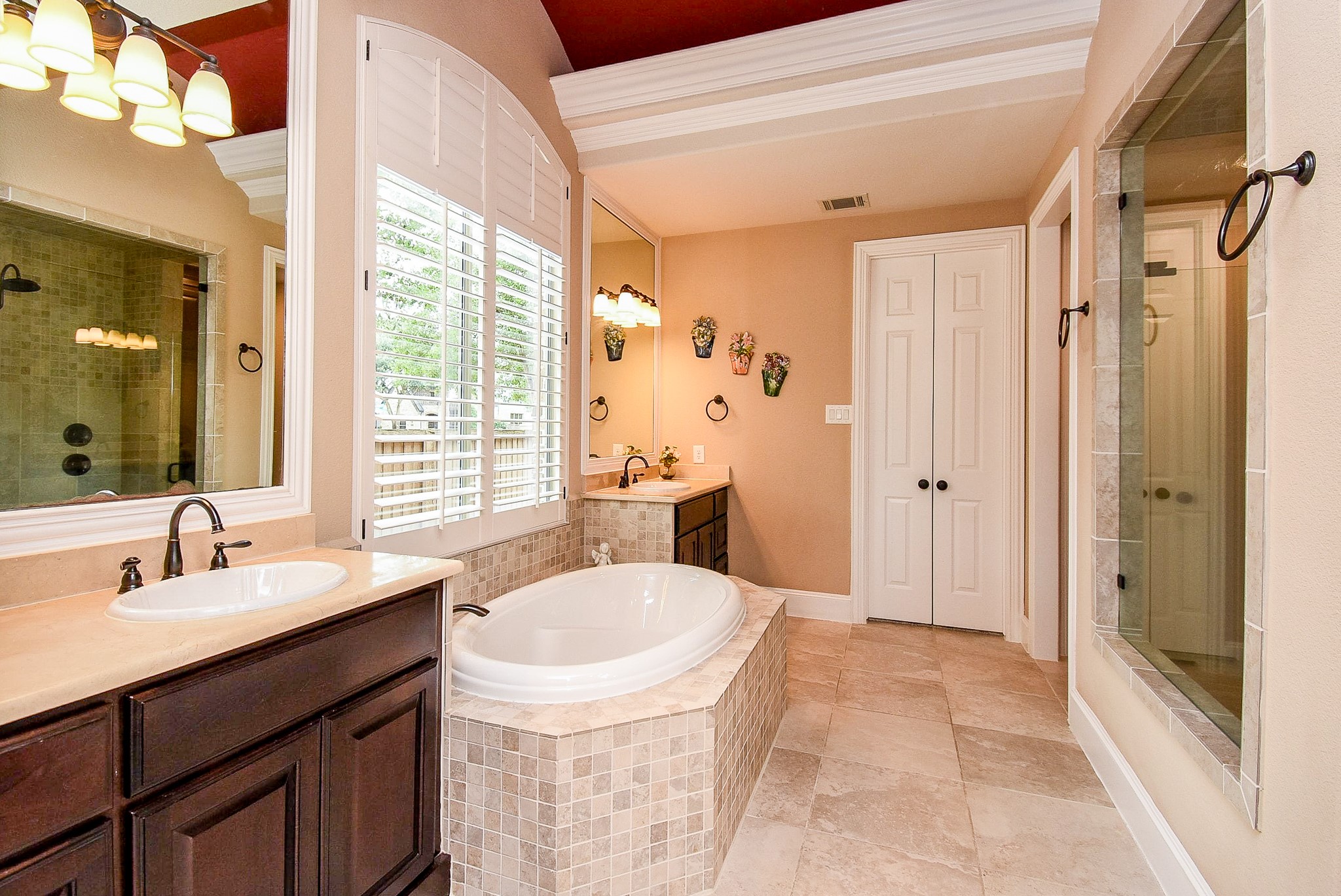 27427 Guthrie Ridge Lane Katy, TX 77494 - Photo 27 of 48 a spacious bathroom with a sink a toilet and shower