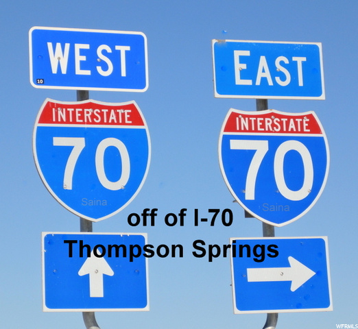 361 Thompson Cyn Road Thompson, UT 84540 - Photo 23 of 24 Hwy I-70 Exit 187 Thompson Springs, UT.
