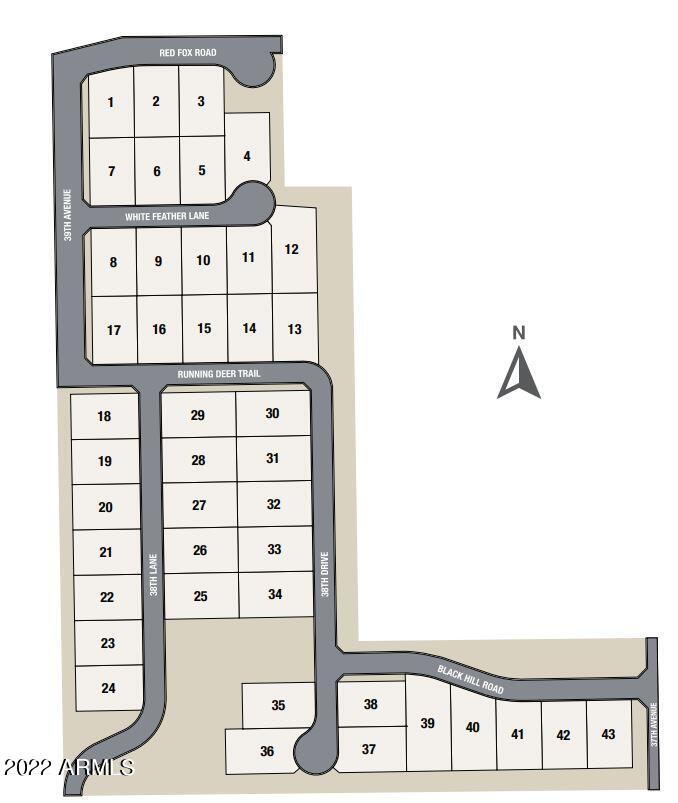 3825 West Red Fox Road Phoenix, AZ 85083 - Photo 4 of 5 site map