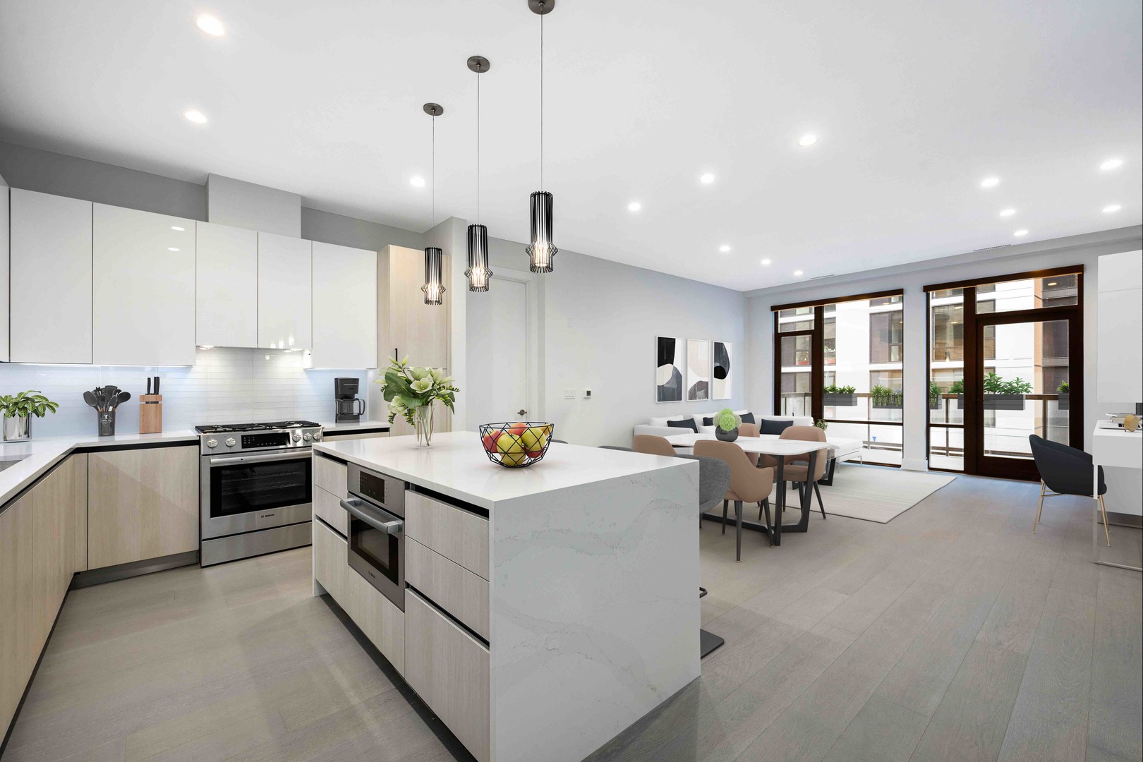1701 West Webster Avenue, Unit 312 Chicago, IL 60614 - Photo 2 of 19 a kitchen with a sink and stove