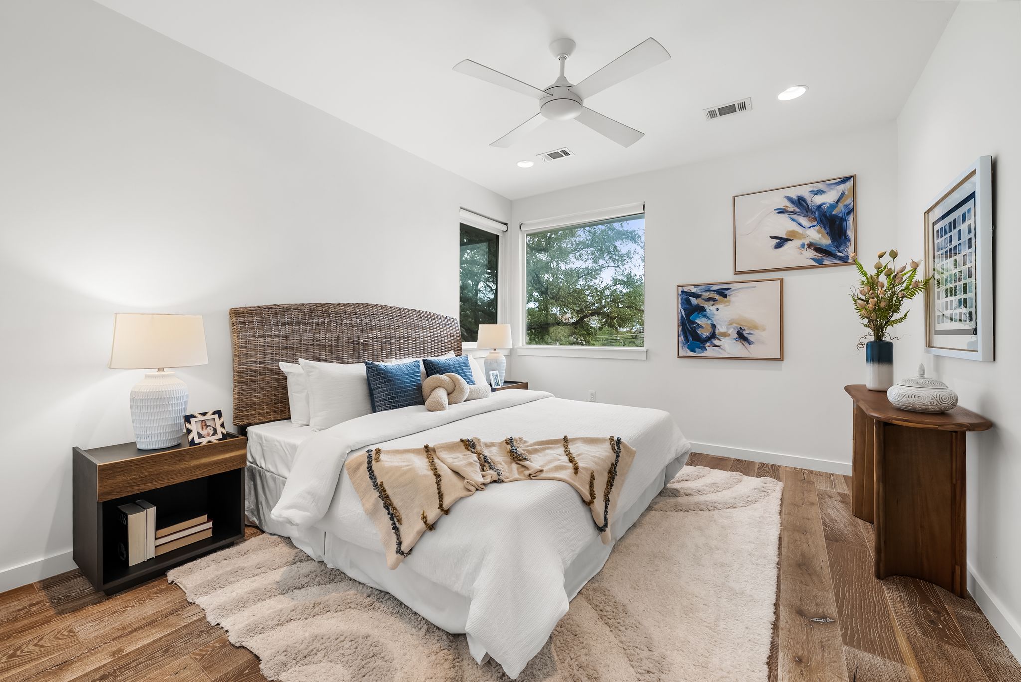 3812 Wadford Street, Unit A Austin, TX 78704 - Photo 18 of 37 Primary bedroom is spacious and well lit.