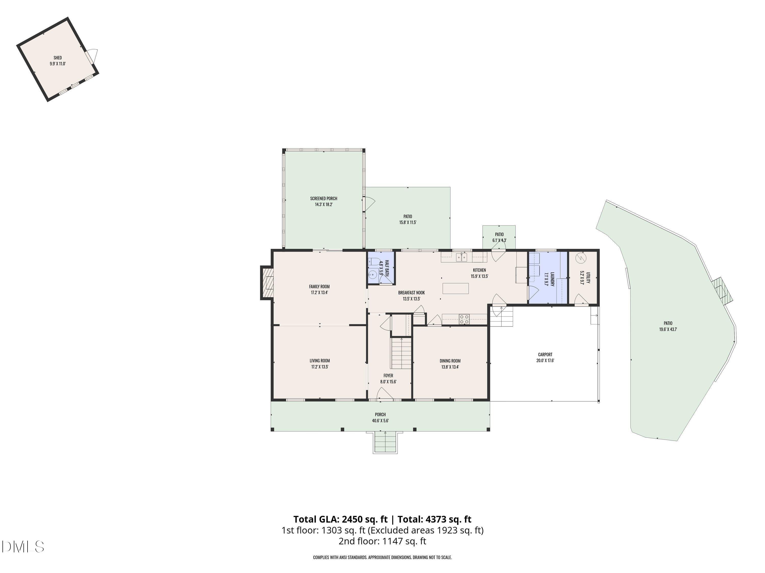 911 Emory Lane Raleigh, NC 27609 - Photo 49 of 55 1st_floor_911_emory_lane_raleigh_with_di