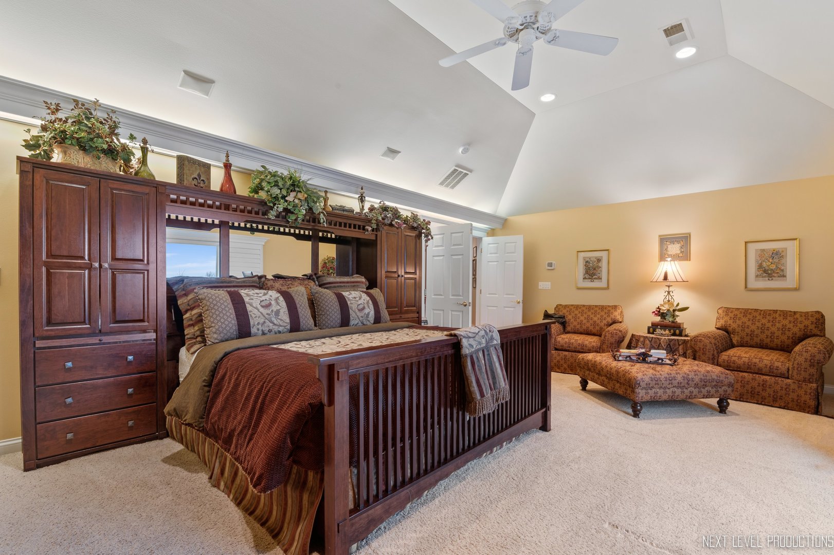 1787 Rizzi Lane Bartlett, IL 60103 - Photo 19 of 47 a spacious bedroom with a bed and furniture