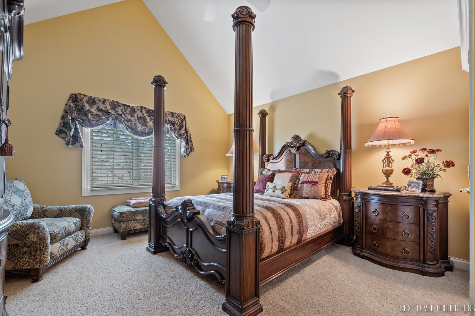 1787 Rizzi Lane Bartlett, IL 60103 - Photo 26 of 47 a bedroom with a bed and a couch