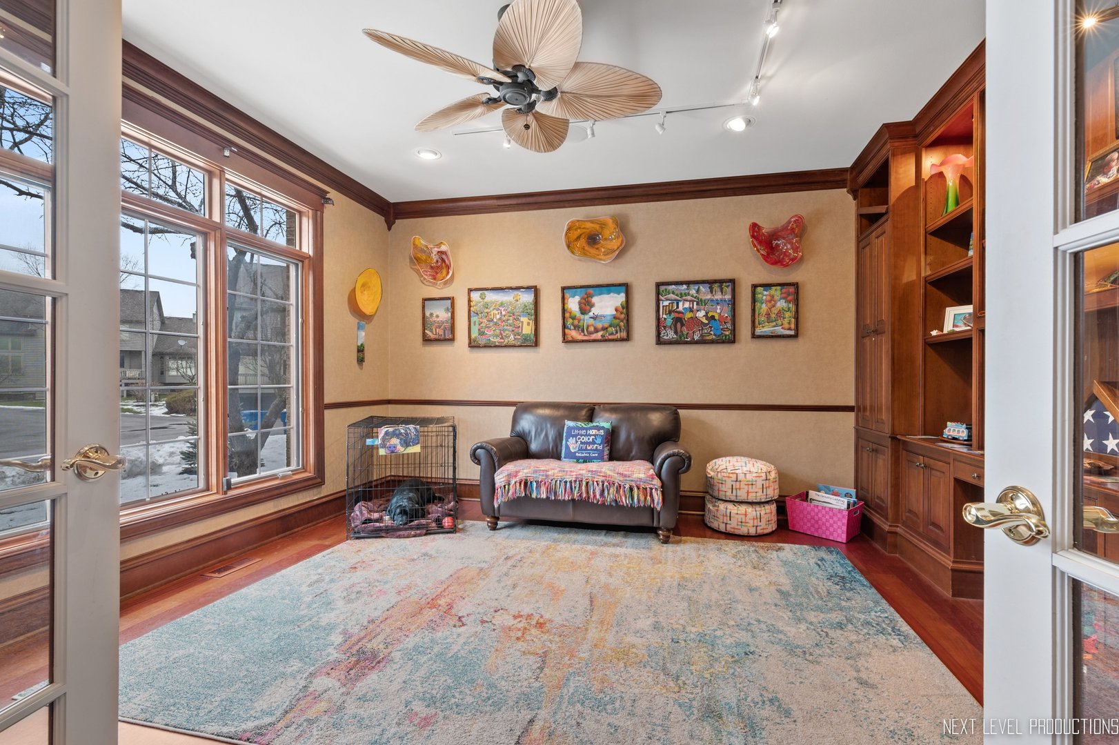 1787 Rizzi Lane Bartlett, IL 60103 - Photo 5 of 47 a bedroom with furniture and a large window