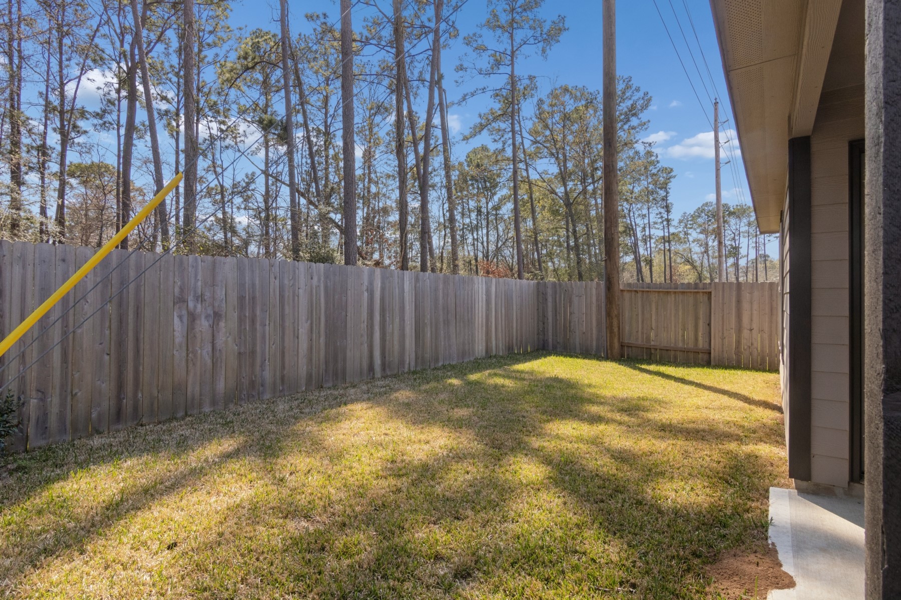 2250 Yelverton Ter Trail Spring, TX 77373 - Photo 28 of 30 a view of outdoor space with wooden fence
