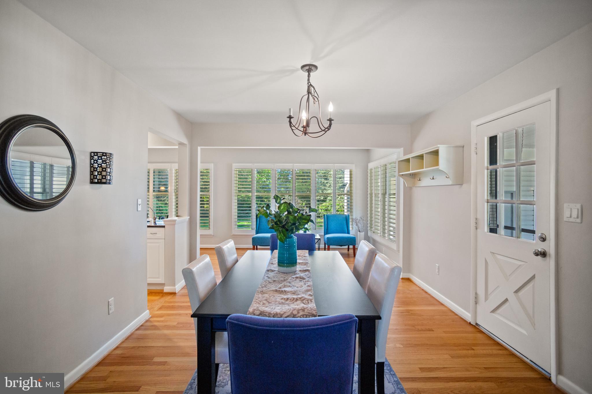 1912 Knollton Road Lutherville-Timonium, MD 21093 - Photo 12 of 43 Large dining room with carport entry