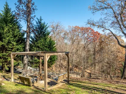 a view of outdoor space and garden