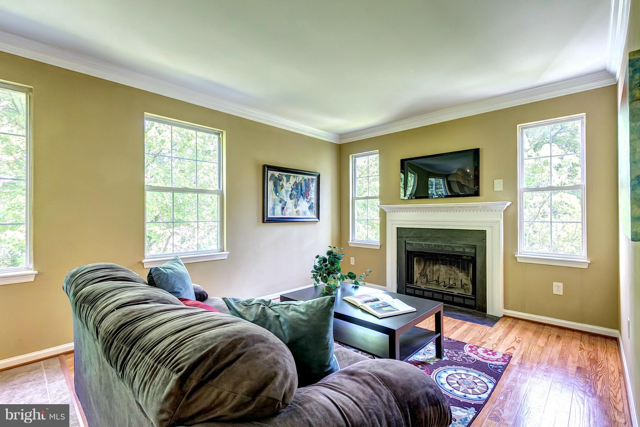 8 Clayfield Court Rosedale, MD 21237 - Photo 11 of 30 Enjoy Cozy Nights by the Fireplace