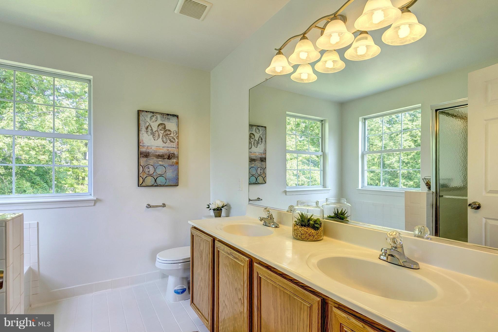 8 Clayfield Court Rosedale, MD 21237 - Photo 15 of 30 Master Bath with Dual Vanities