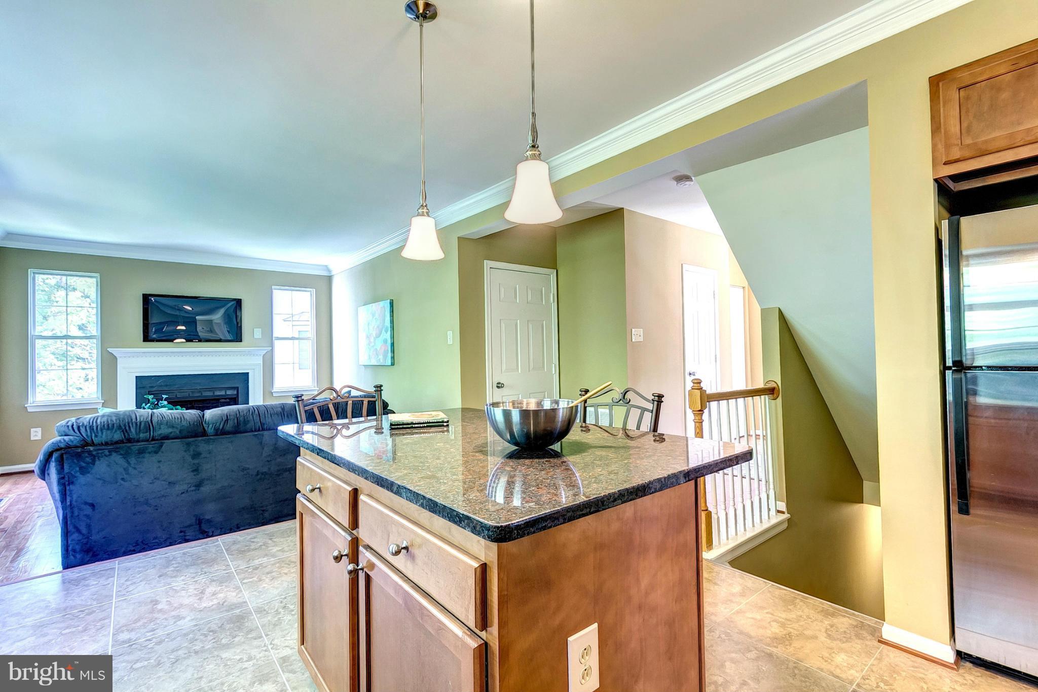 8 Clayfield Court Rosedale, MD 21237 - Photo 10 of 30 Granite Kitchen Island for Easy Food Prep