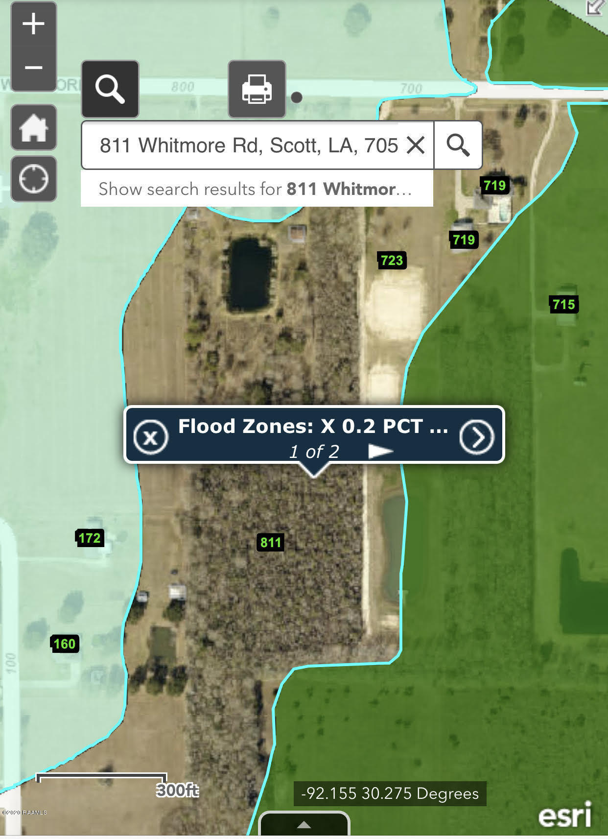 811 Whitmore Road Scott, LA 70583 - Photo 4 of 4 811 Whitmore FLOOD ZONE