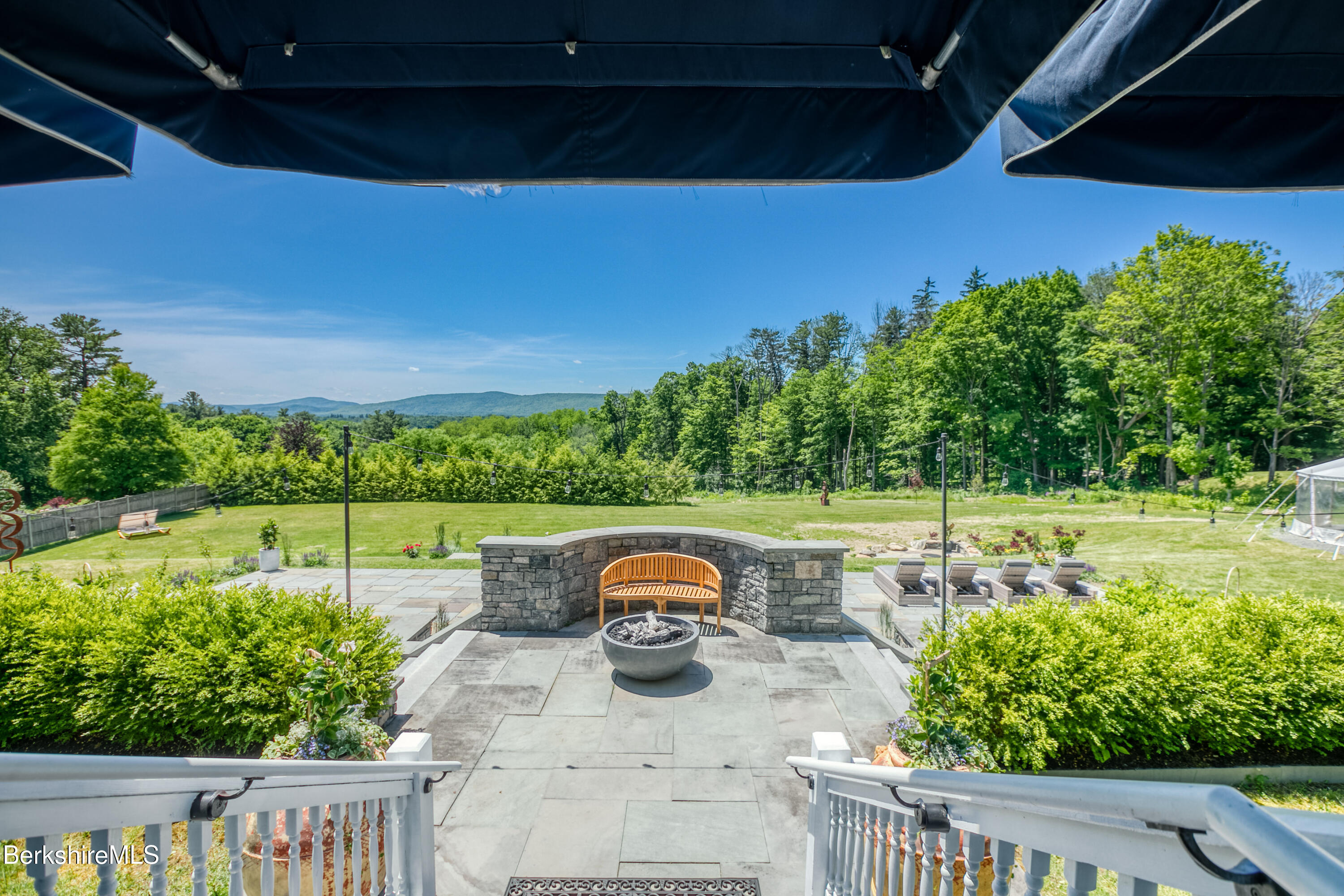 2 Kemble Street Lenox, MA 01240 - Photo 38 of 41 a garden view with a seating space