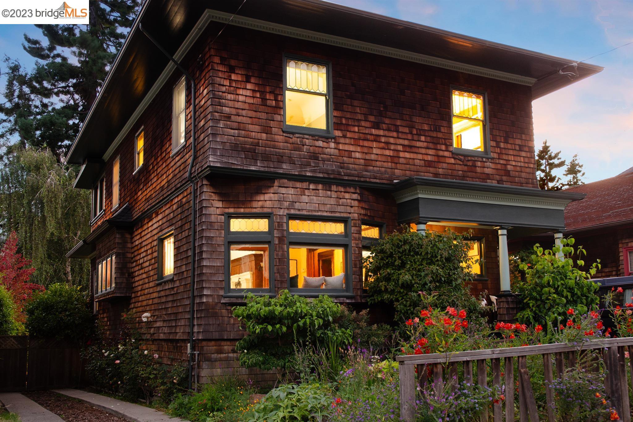 a view of a building with a balcony