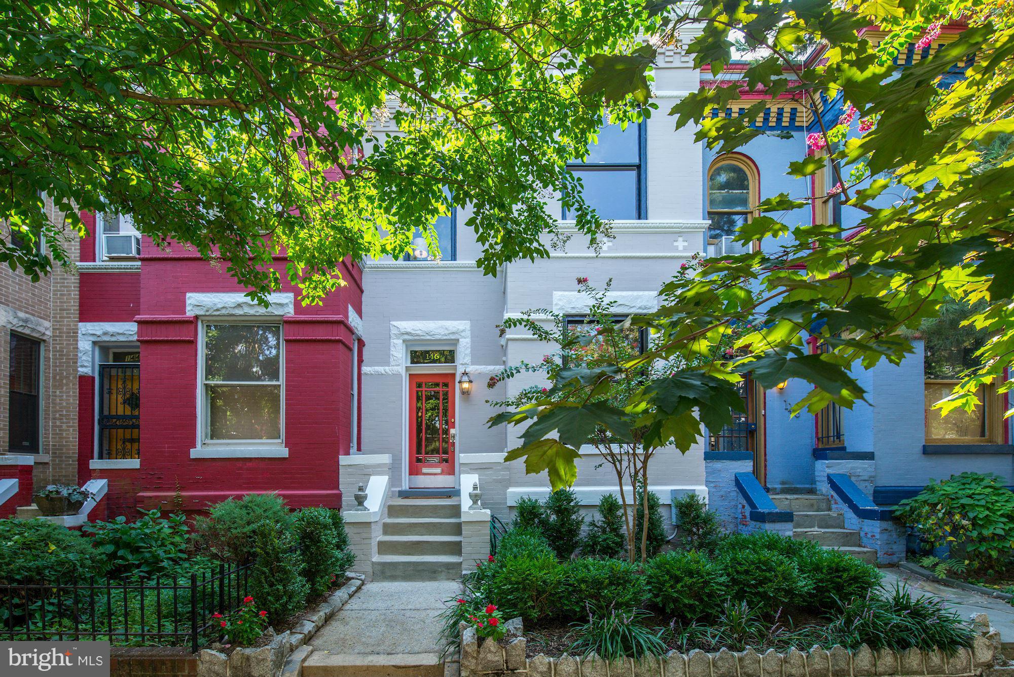 146 U Street Northwest Washington, DC 20001 - Photo 1 of 30 Historic Bay Front on Treelined Block