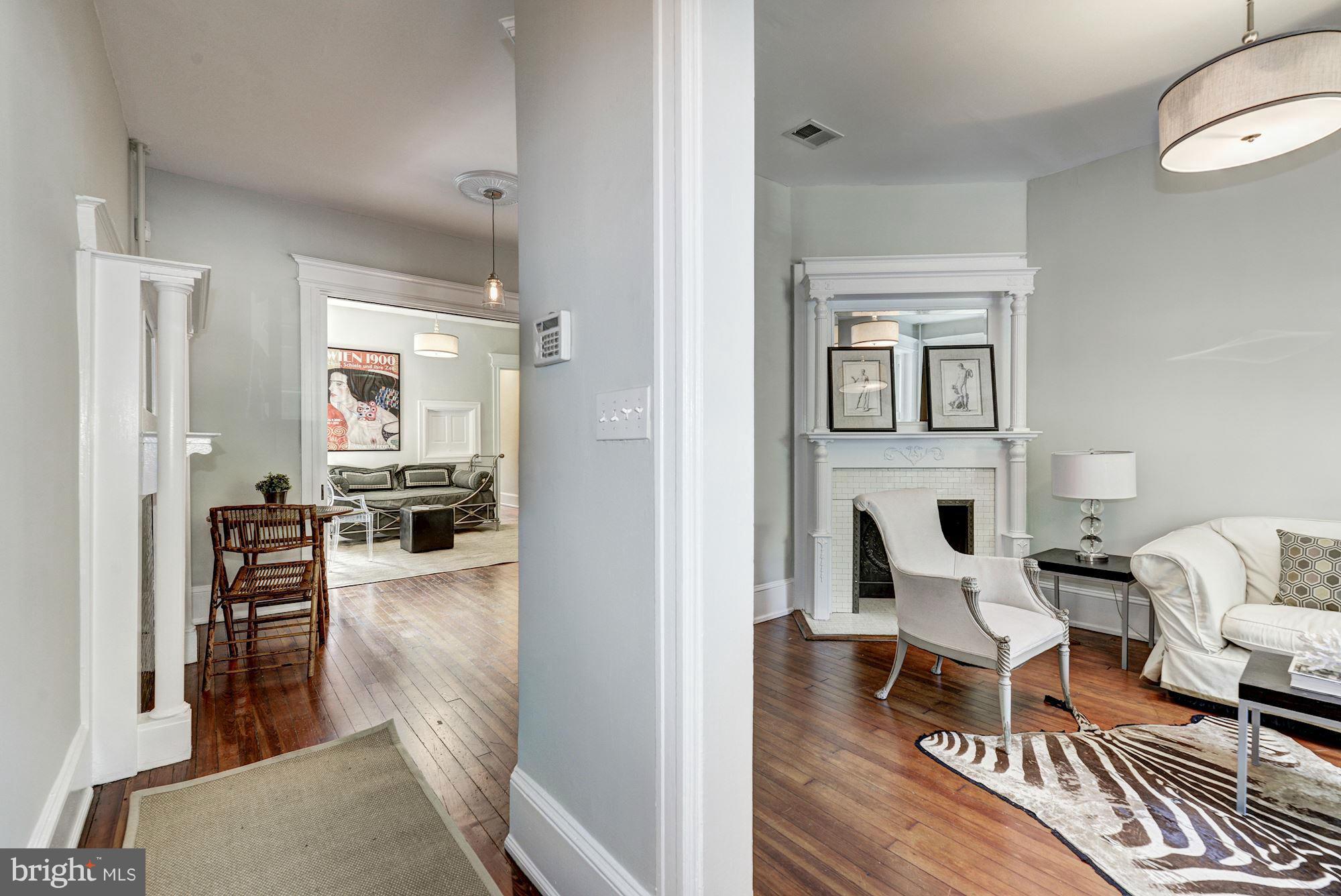 146 U Street Northwest Washington, DC 20001 - Photo 2 of 30 Original heart pine floors