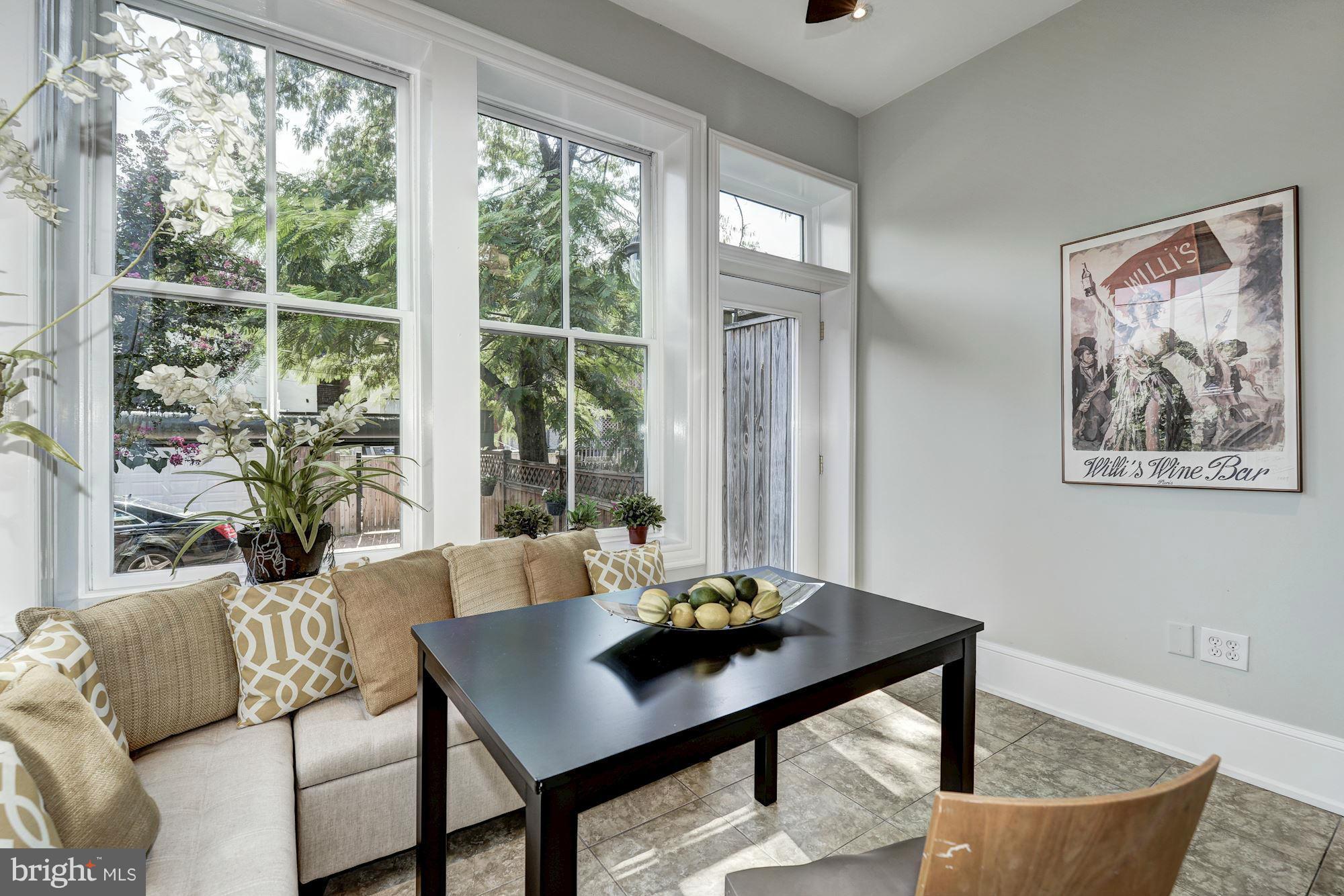 146 U Street Northwest Washington, DC 20001 - Photo 12 of 30 Dining/conservatory addition