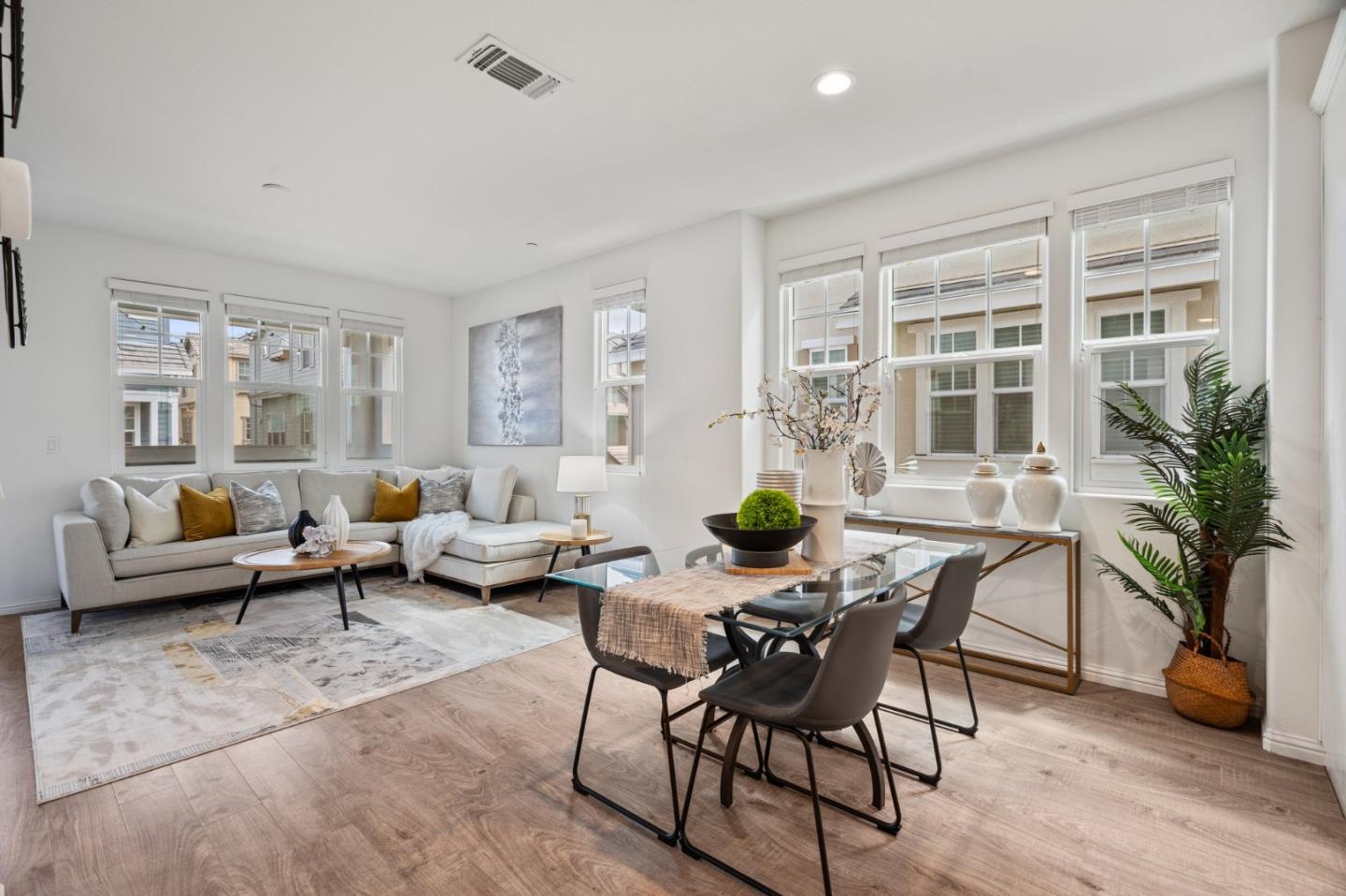 3410 Pyramid Way Mountain View, CA 94043 - Photo 12 of 55 a living room with furniture and wooden floor