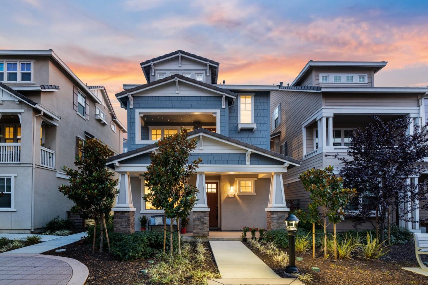 3410 Pyramid Way Mountain View, CA 94043 - Photo 47 of 55 a front view of a house