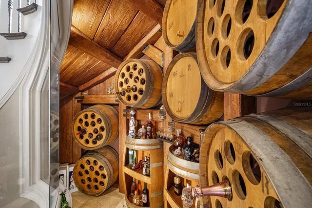 a kitchen with stainless steel appliances a sink a counter space cabinets and stainless steel appliances