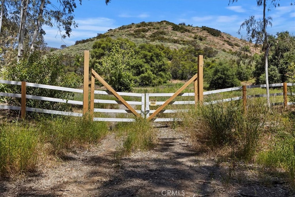 a view of outdoor space and swimming pool