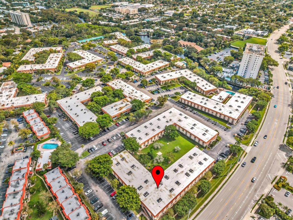 1950 North Andrews Avenue, Unit 210D Wilton Manors, FL 33305 - Photo 50 of 52 an aerial view of a city