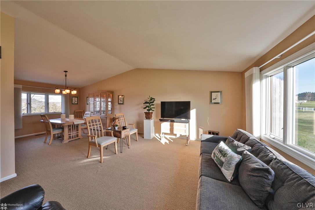 667 Bower Road Nazareth, PA 18064 - Photo 8 of 40 a living room with furniture and a large window