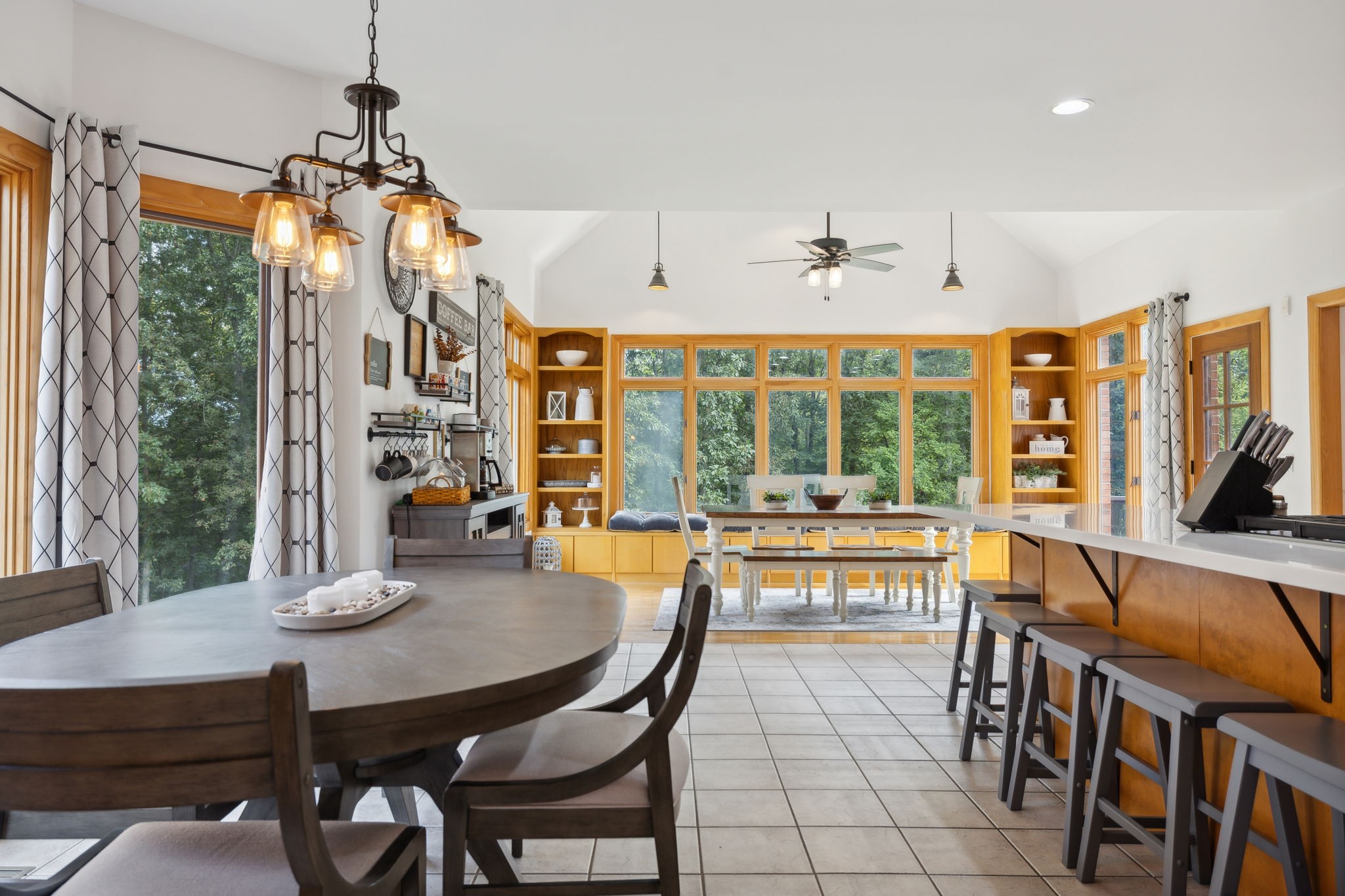 1208 Davidson Lane Columbia, TN 38401 - Photo 33 of 85 a dining room with stainless steel appliances granite countertop a table and chairs