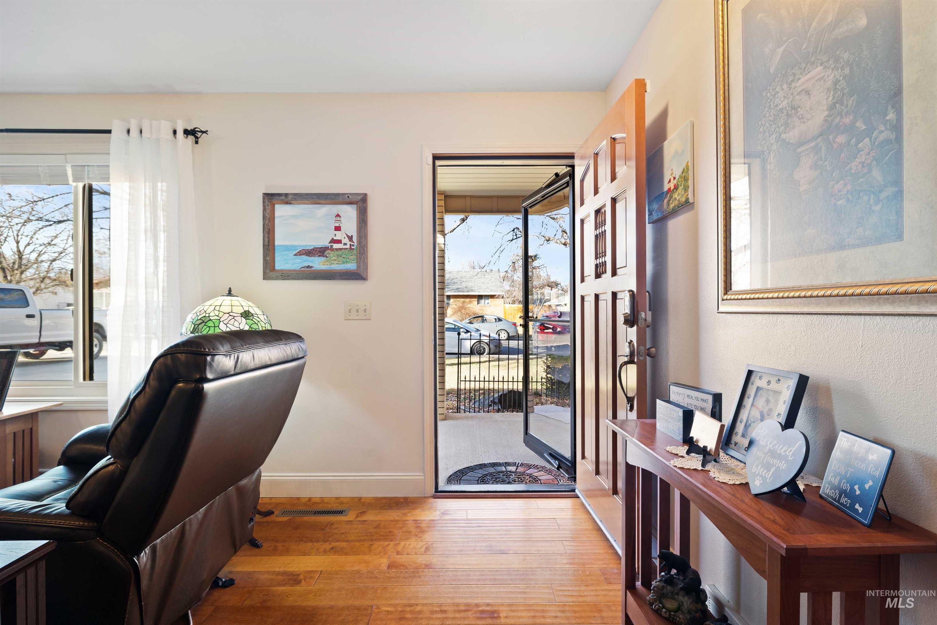 430 Pierce Street Twin Falls, ID 83301 - Photo 3 of 39 Home office with light wood-style flooring and healthy amount of natural light