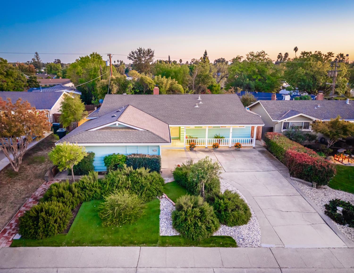 5310 Fort Sutter Way Sacramento, CA 95841 - Photo 2 of 55 an aerial view of multiple houses with yard