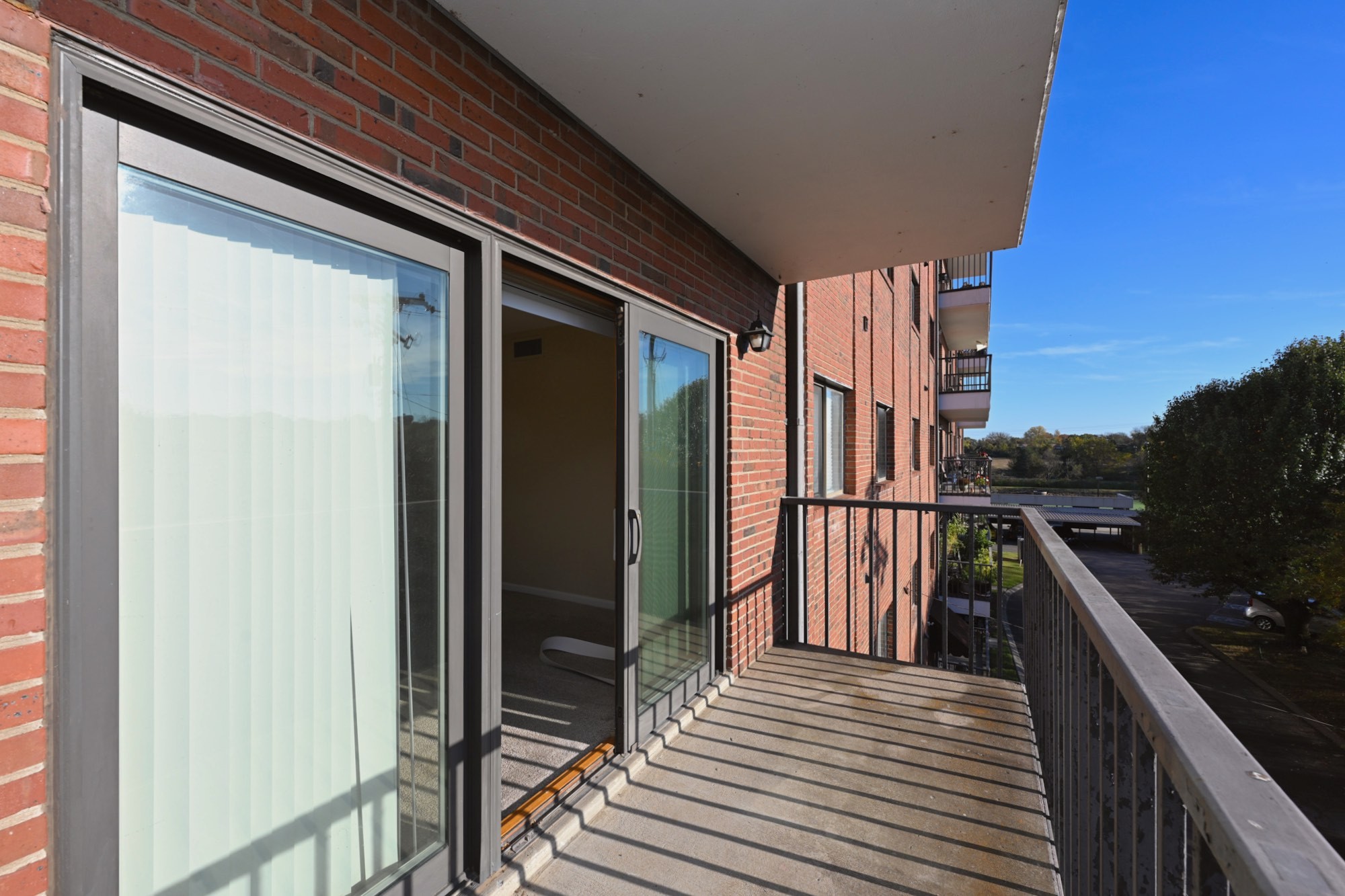 200 Sanders Ferry Road, Unit 2307 Hendersonville, TN 37075 - Photo 19 of 29 a view of balcony and wooden floor