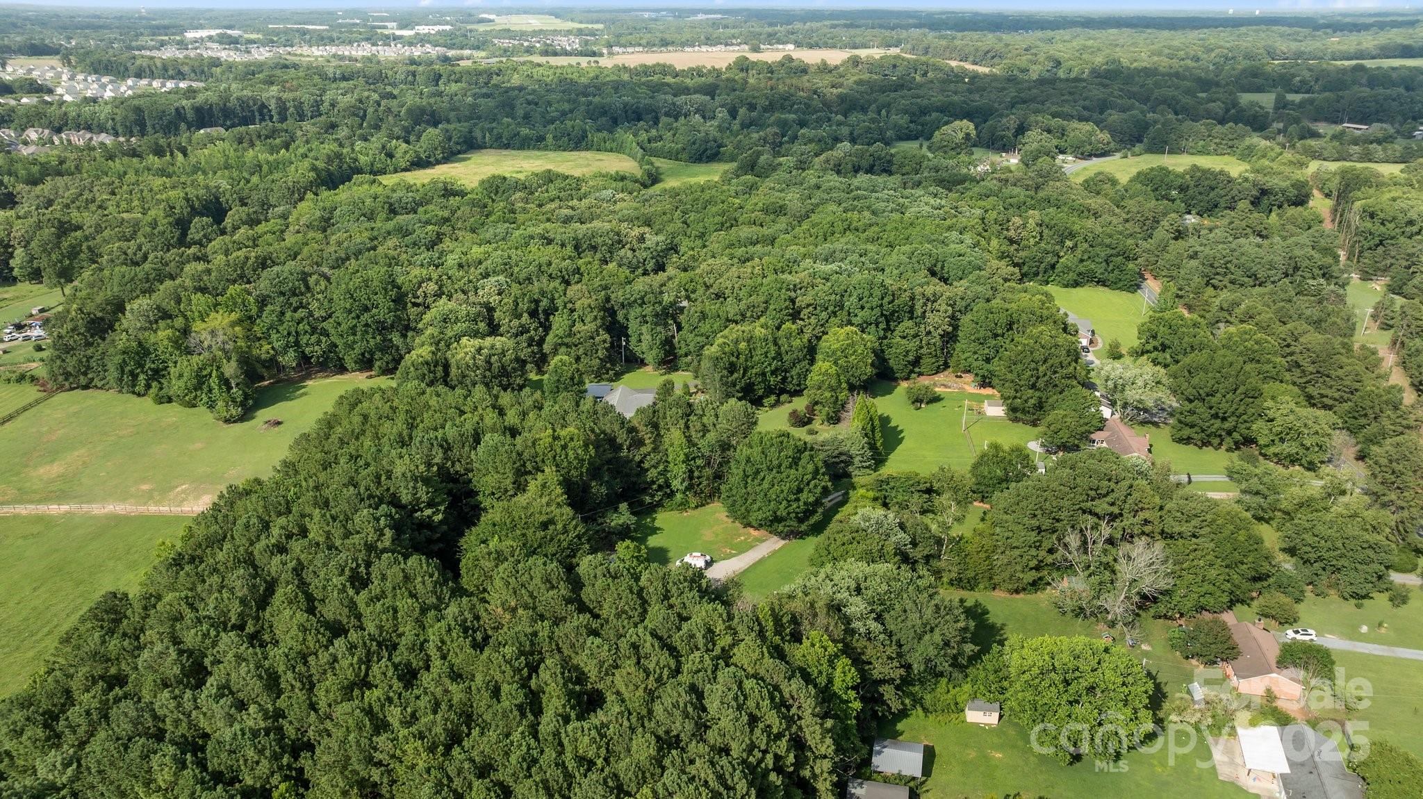 1108 Willoughby Road Monroe, NC 28110 - Photo 34 of 40 a view of a forest with a houses