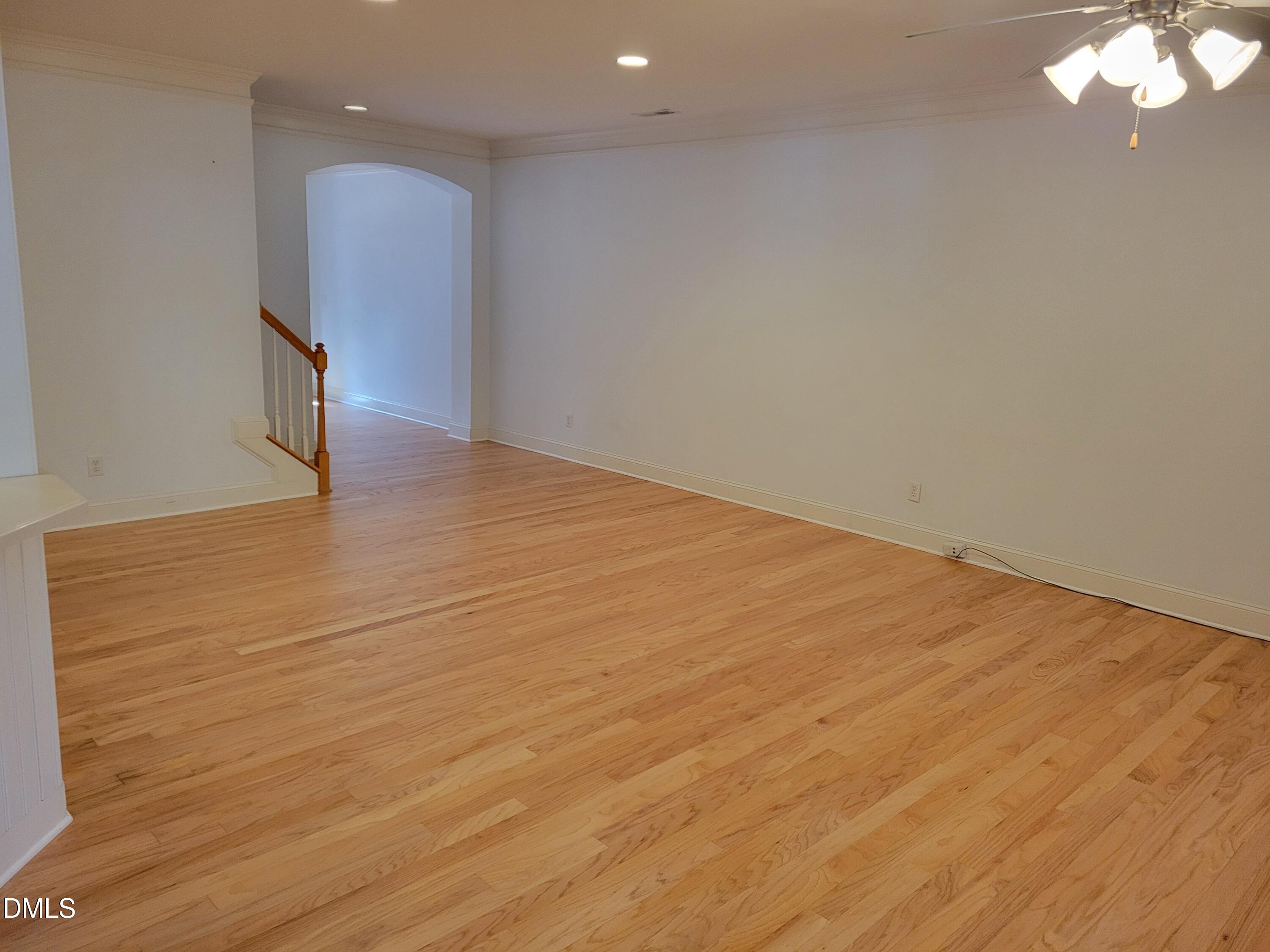 4044 Barton Park Place Raleigh, NC 27613 - Photo 9 of 20 a view of empty room with wooden floor
