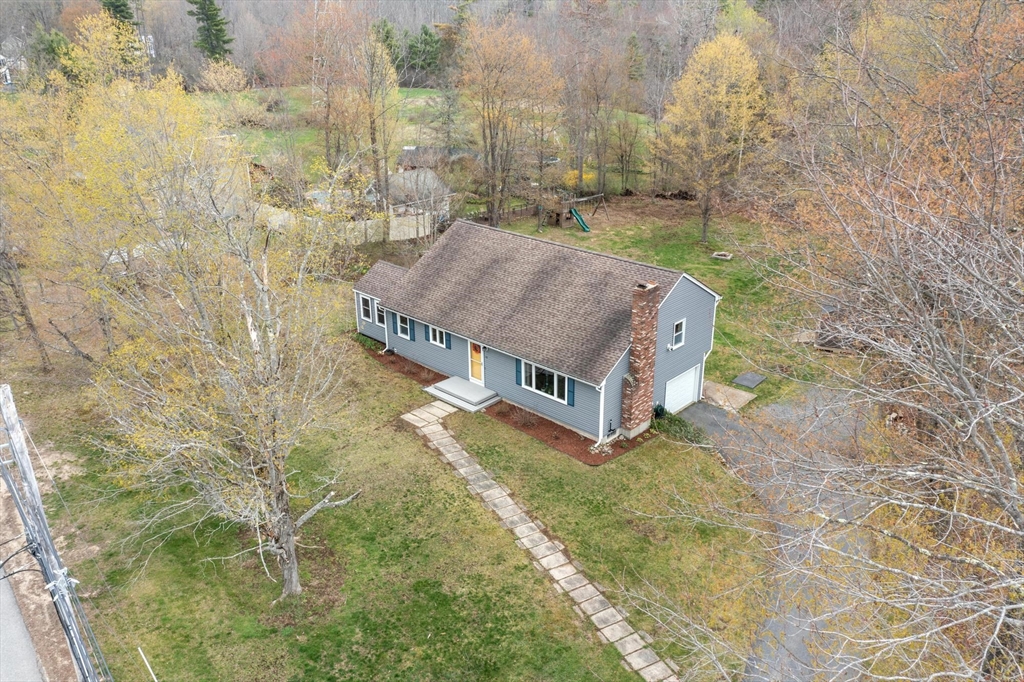 101 Williams Road Ashburnham, MA 01430 - Photo 8 of 42 a aerial view of a house with a yard