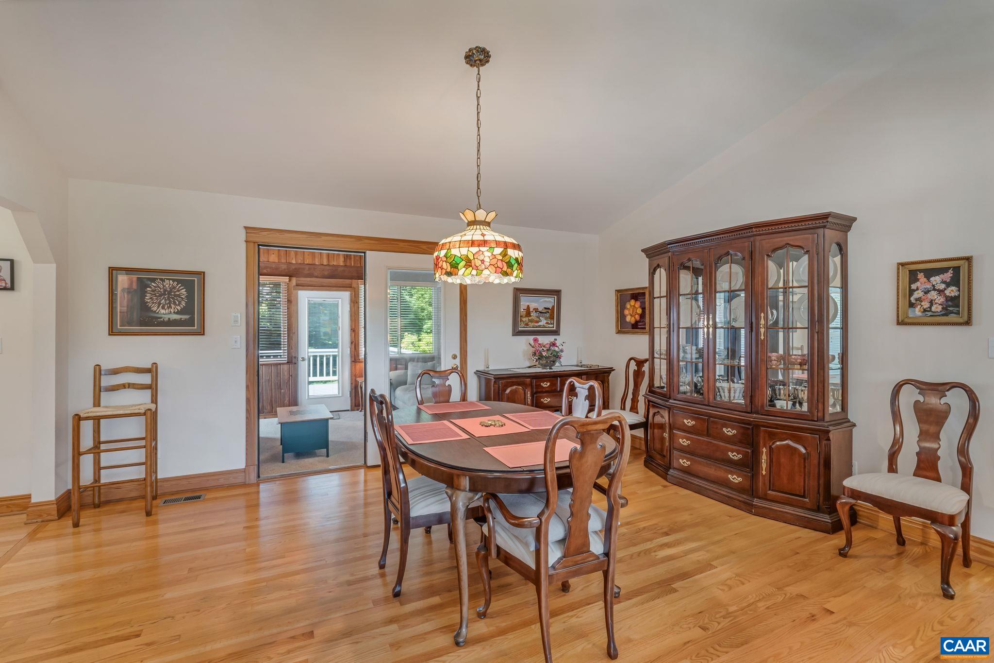 4 Ashton Road Palmyra, VA 22963 - Photo 14 of 34 a view of a dining room with furniture window and wooden floor