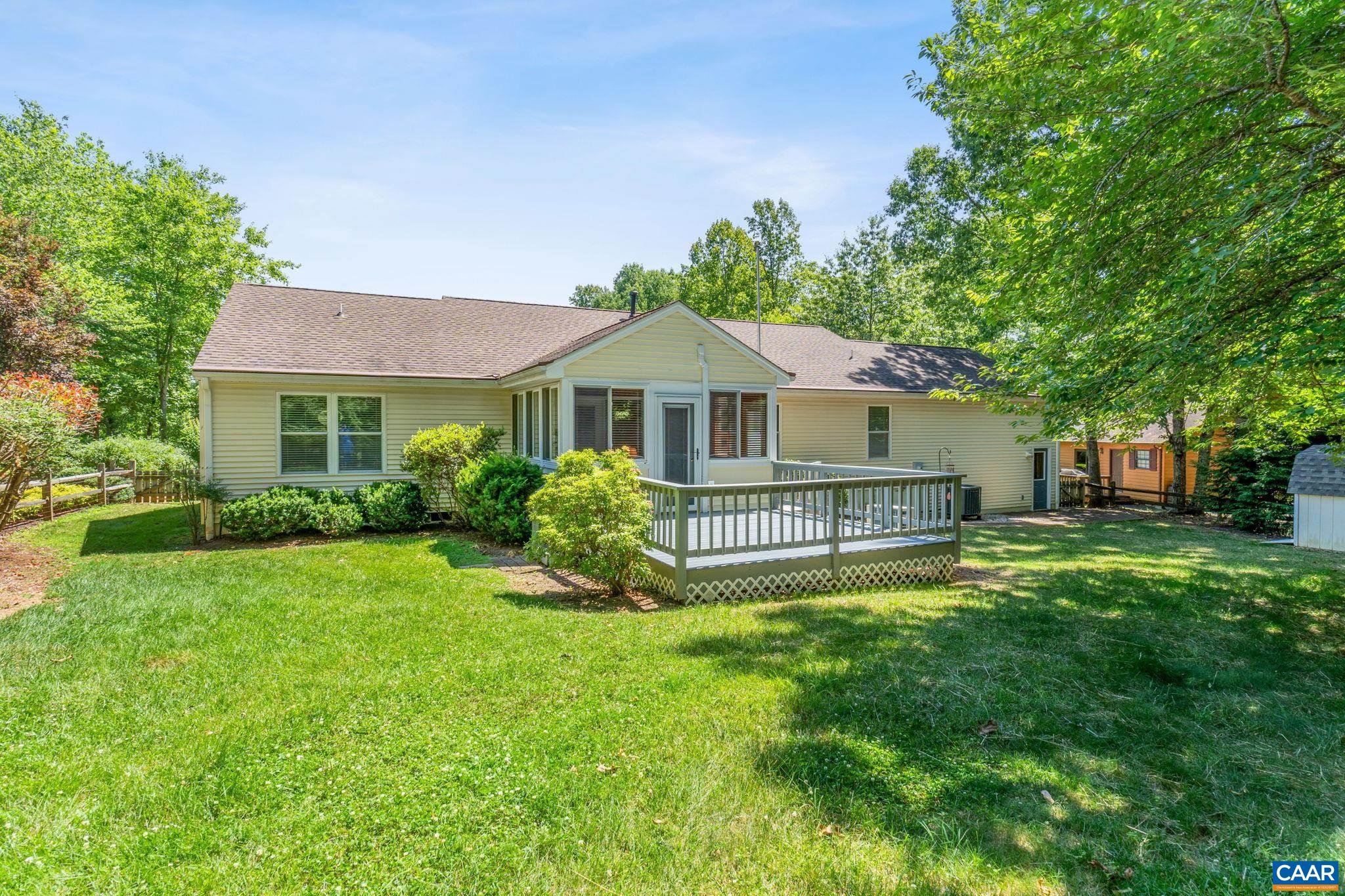 4 Ashton Road Palmyra, VA 22963 - Photo 6 of 34 a front view of a house with a yard