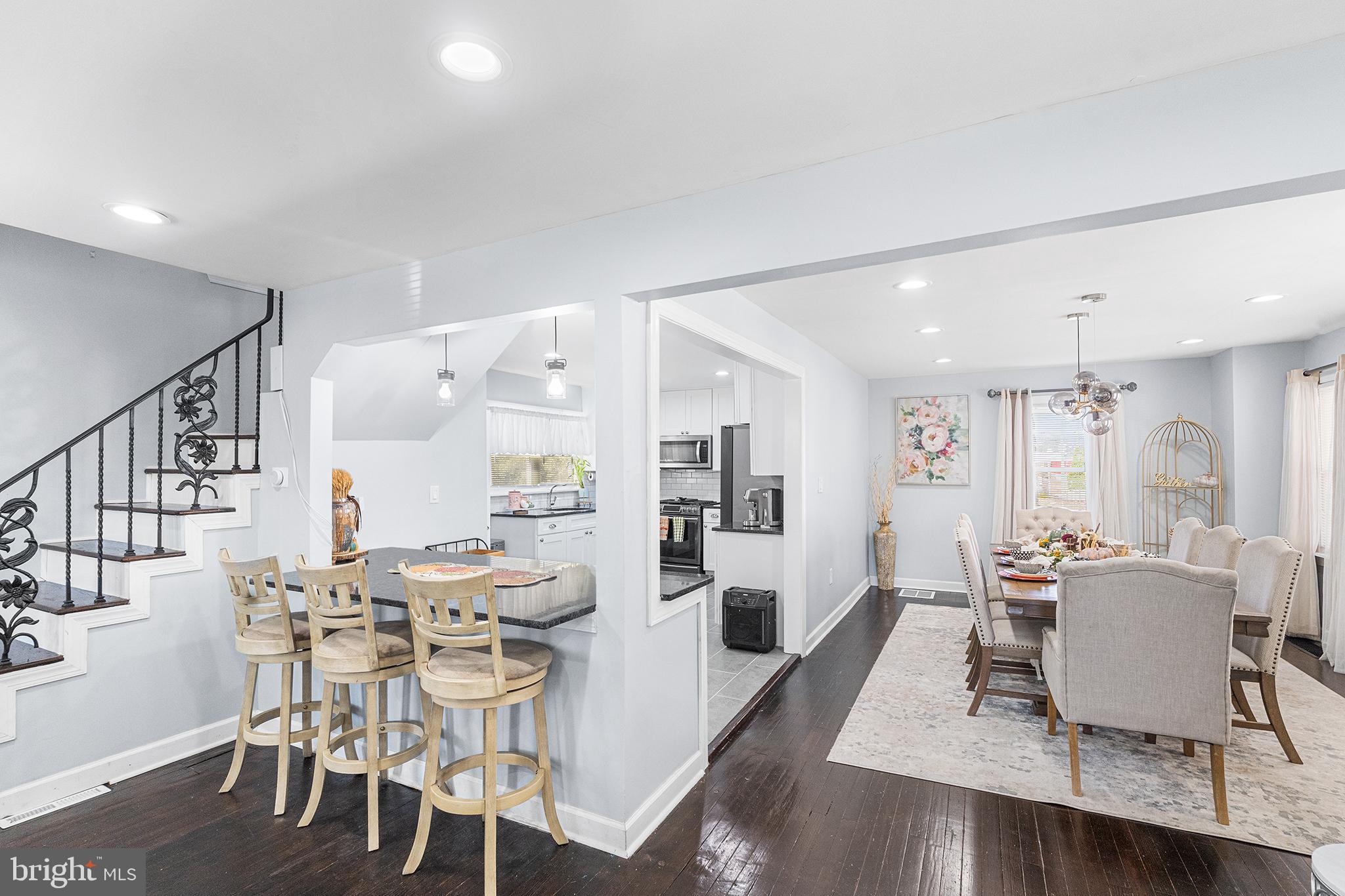 14 Nicholson Road West Collingswood Heights, NJ 08059 - Photo 15 of 50 a view of a dining room with furniture and wooden floor