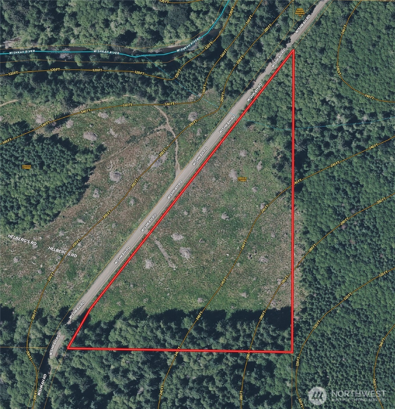 15.5 Wishkah Road Aberdeen, WA 98520 - Photo 7 of 7 a view of a lush green field