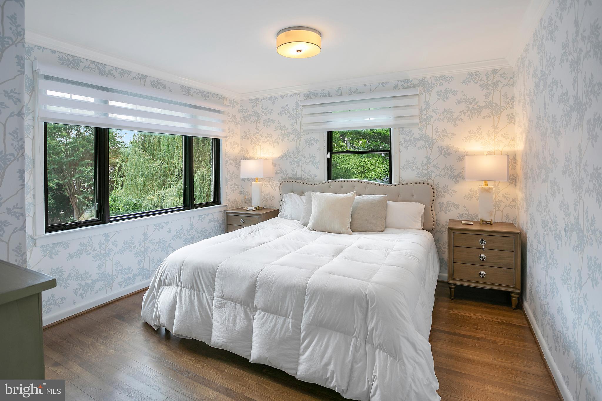 5 Spring Hill Court Chevy Chase, MD 20815 - Photo 21 of 50 a bedroom with a bed and a window