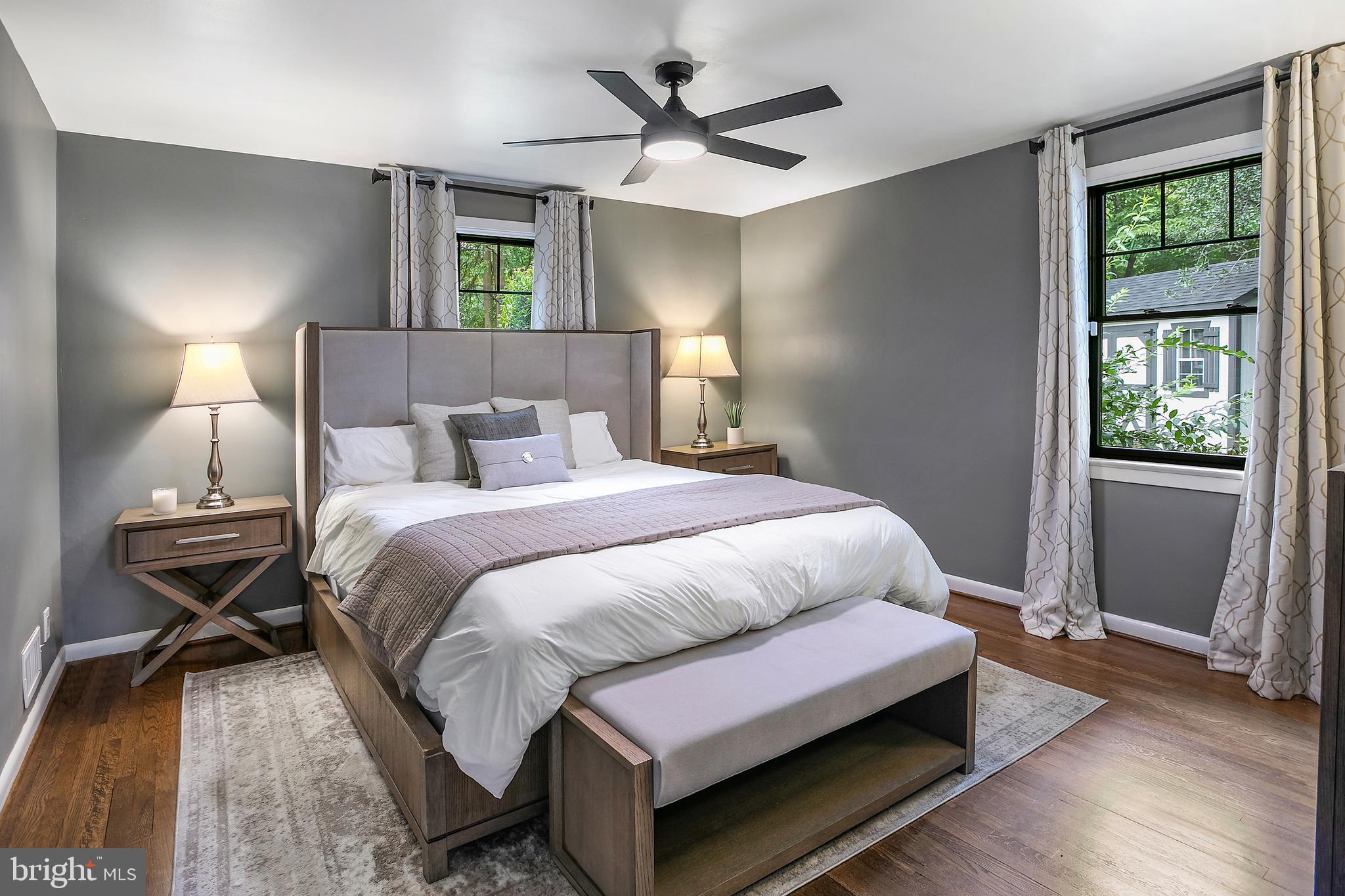 5 Spring Hill Court Chevy Chase, MD 20815 - Photo 24 of 50 a bedroom with a bed and window