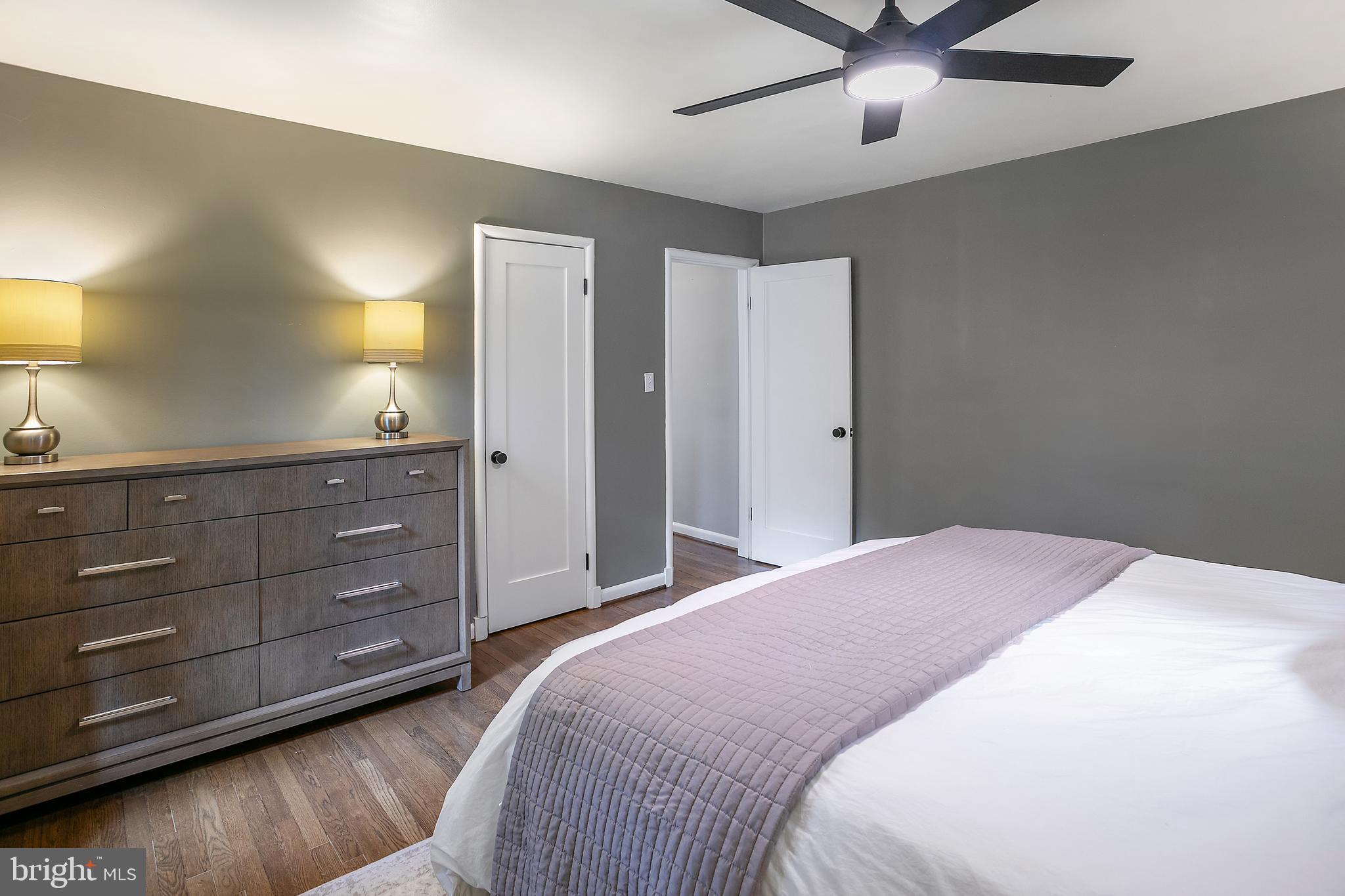 5 Spring Hill Court Chevy Chase, MD 20815 - Photo 25 of 50 a bedroom with a bed and a dresser