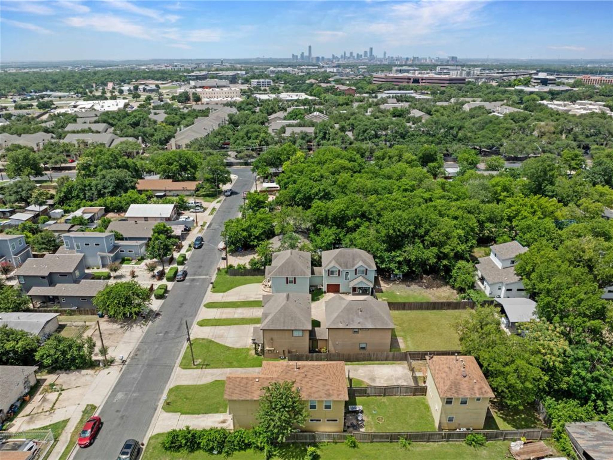 6916 Meador Avenue Austin, TX 78752 - Photo 12 of 29 an aerial view of a house with outdoor space