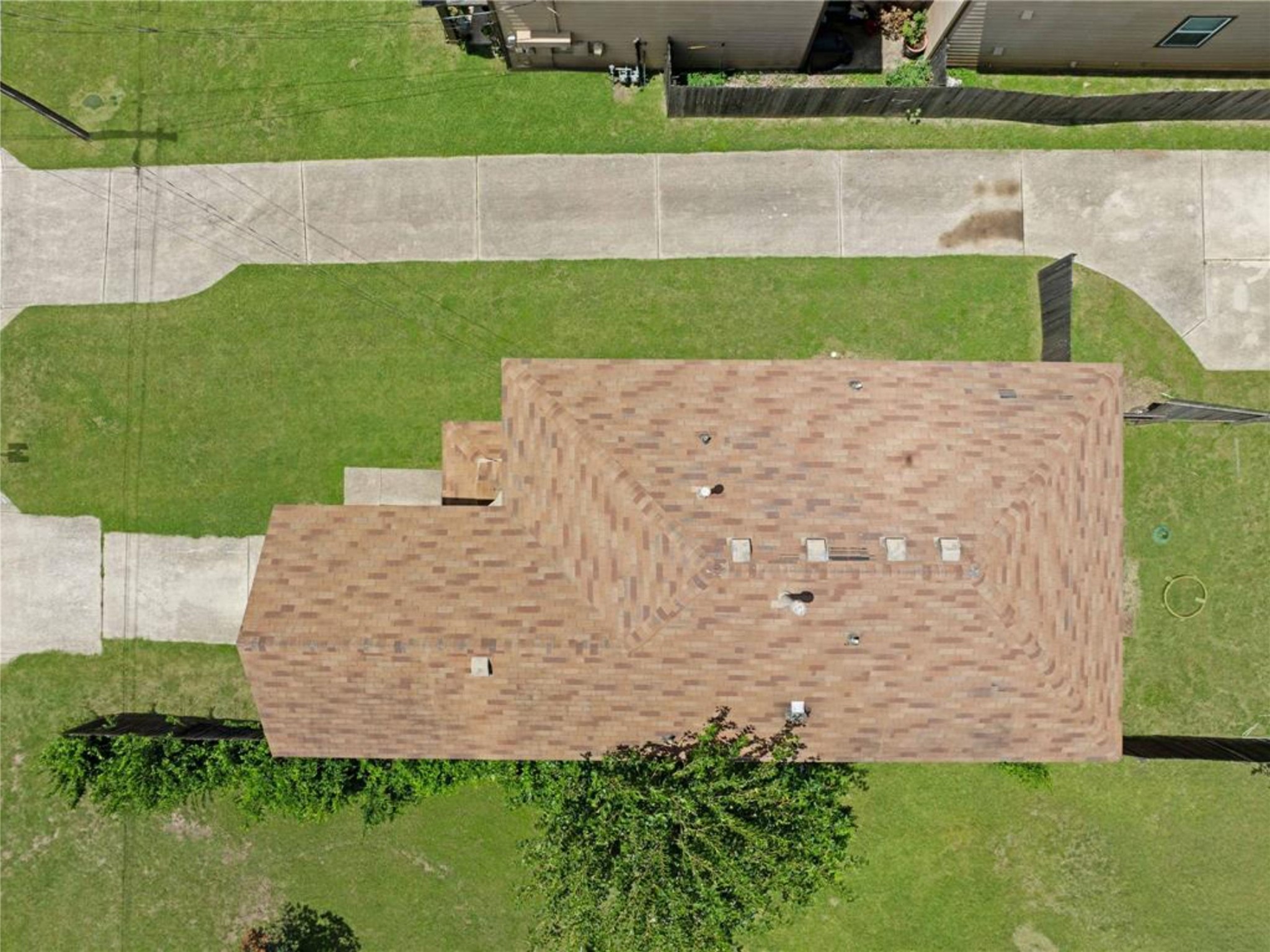 6916 Meador Avenue Austin, TX 78752 - Photo 22 of 29 an aerial view of a house with a yard