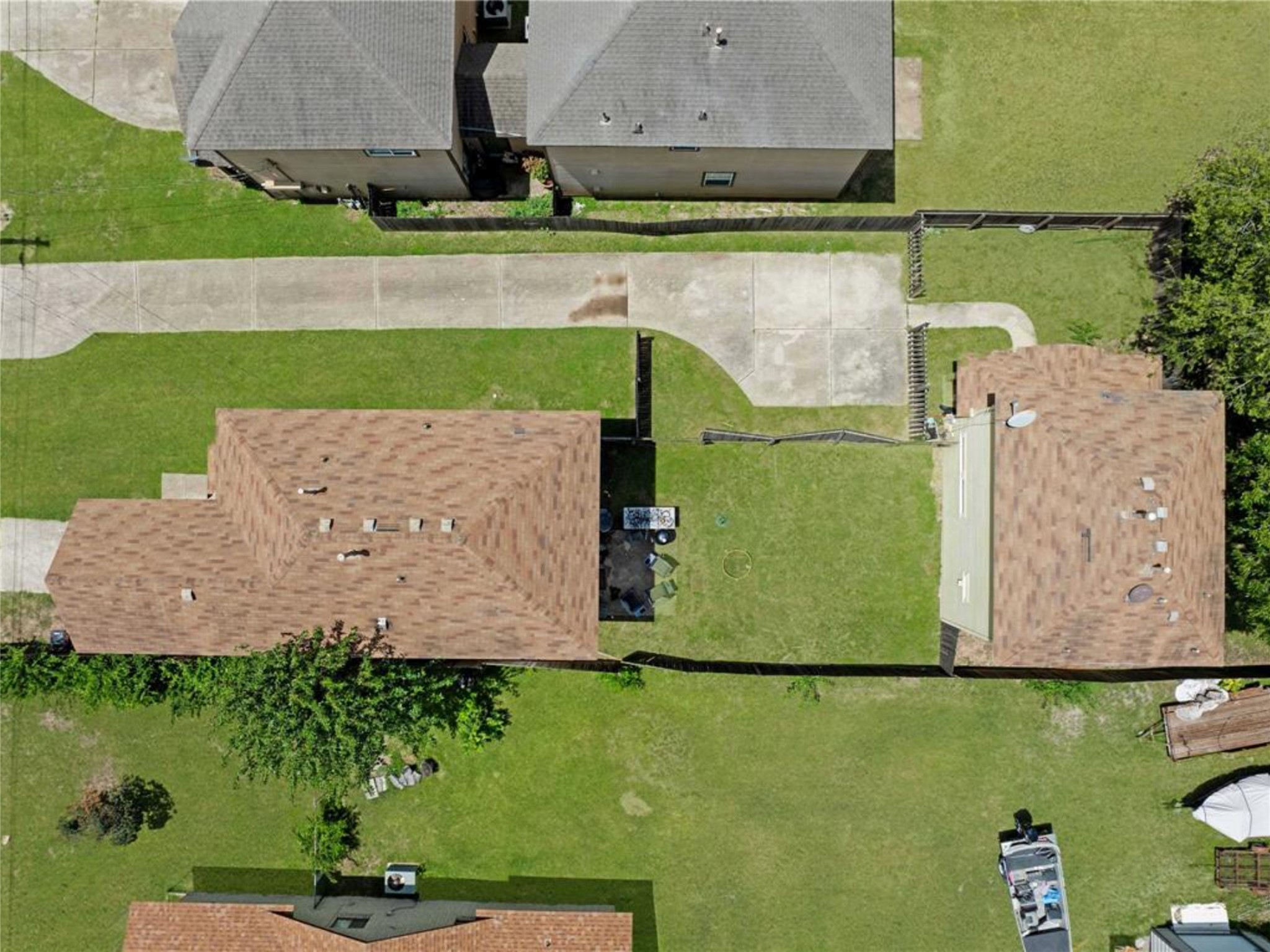 6916 Meador Avenue Austin, TX 78752 - Photo 24 of 29 an aerial view of a house with a yard
