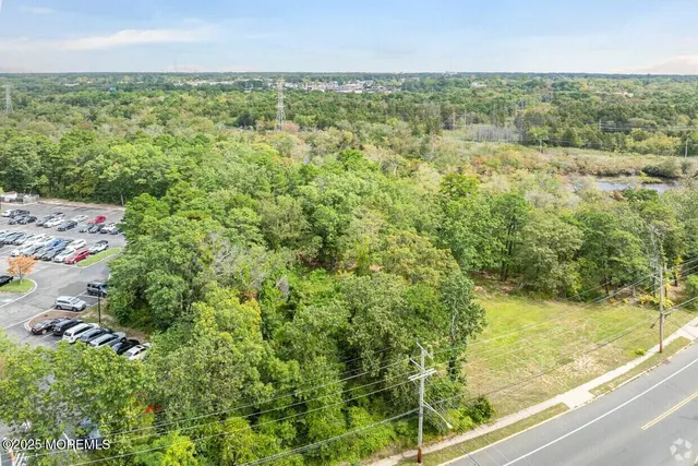 a view of a yard with an outdoor space
