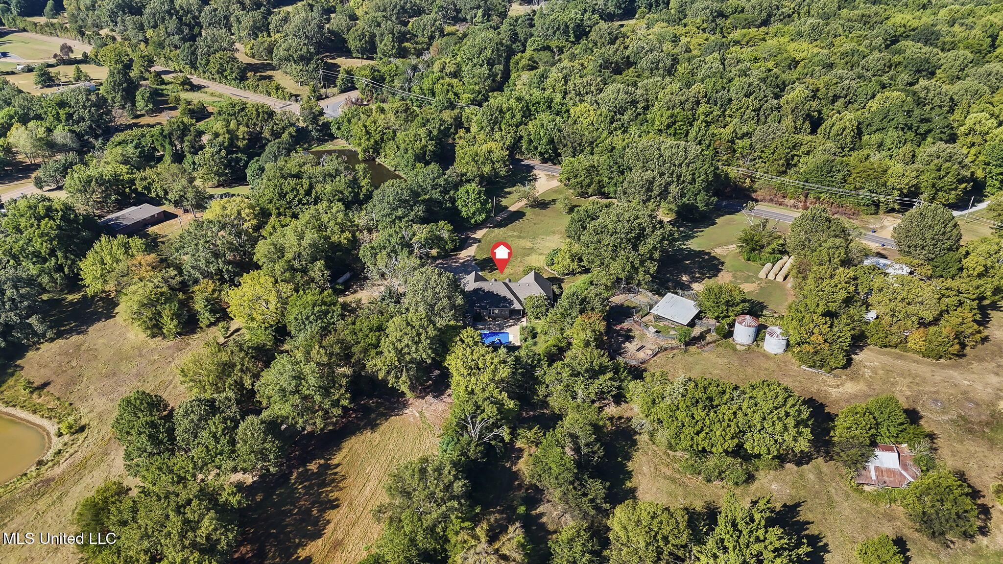 5916 Smith Road Coldwater, MS 38618 - Photo 43 of 47 Aerial View