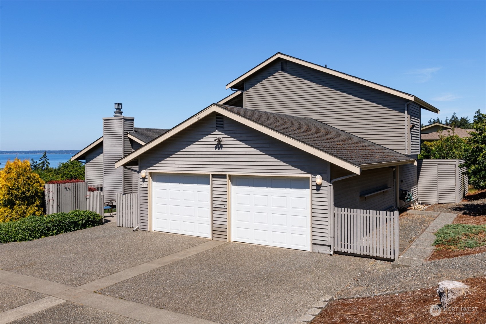 623 Briar Road Bellingham, WA 98225 - Photo 2 of 40 a front view of a house with a garage