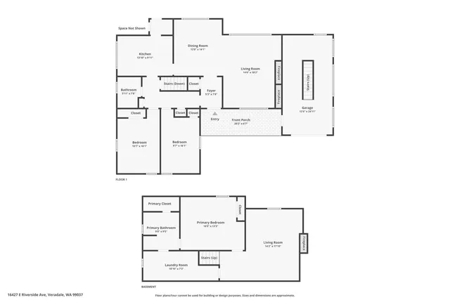 $399,900 | 16427 East Riverside Avenue, Spokane Valley, WA 99037