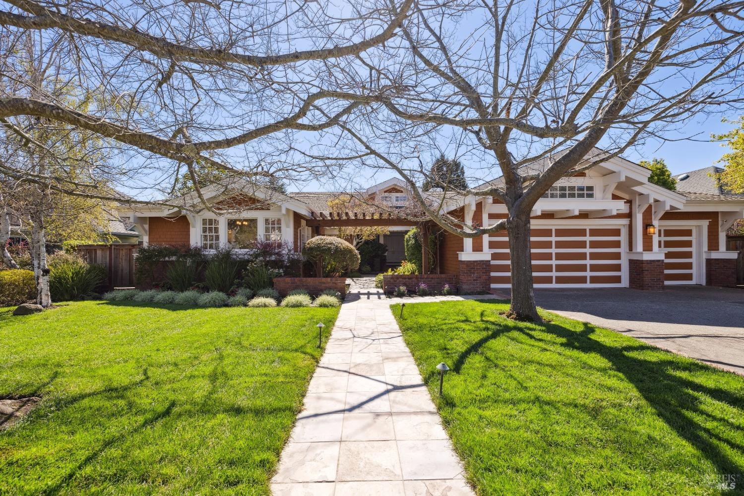 616 Biscayne Drive San Rafael, CA 94901 - Photo 1 of 1 a front view of a house with garden